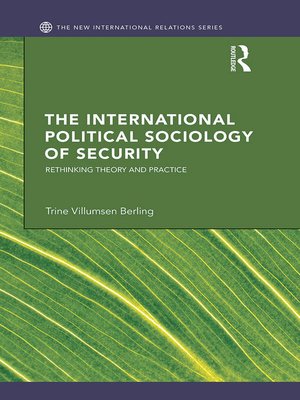 cover image of The International Political Sociology of Security